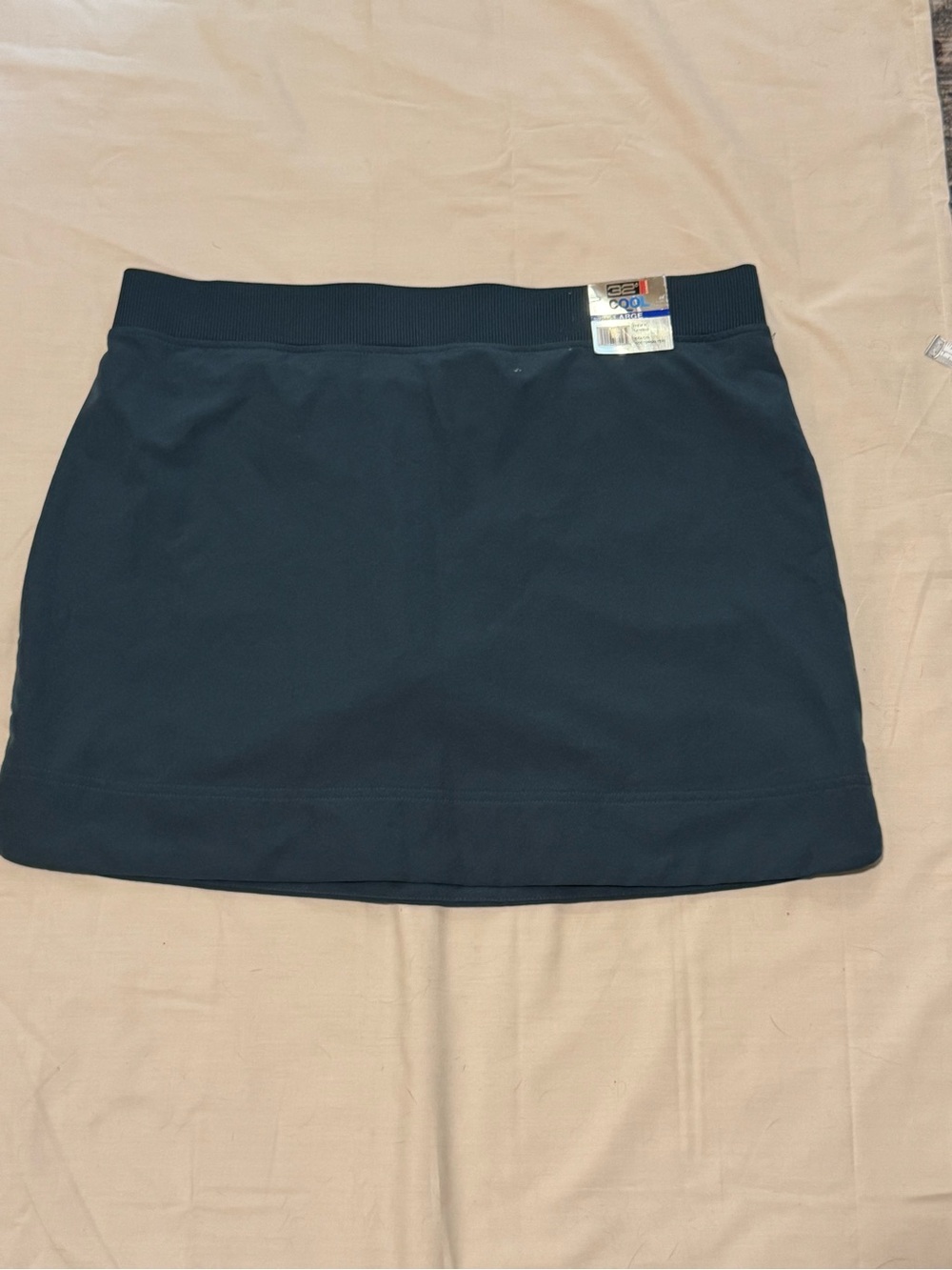 32 Degrees Cool Nocturnal Teal Athletic Skort Size Large NWT - Picture 5 of 8